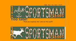 Desktop Screenshot of elriadsportsmanclassic.com